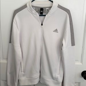 Women’s Large White Adidas “Climawarm” Jacket